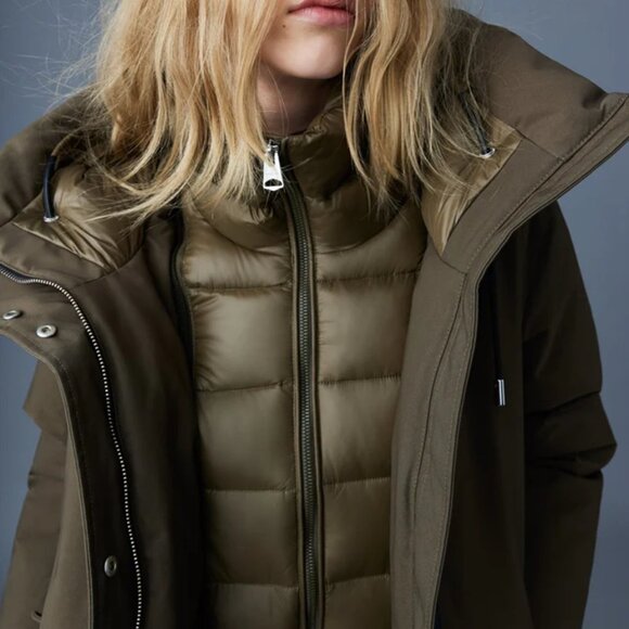 Mackage KINSLEE-NF-2-IN-1 Oversized Down Parka - Picture 3 of 14